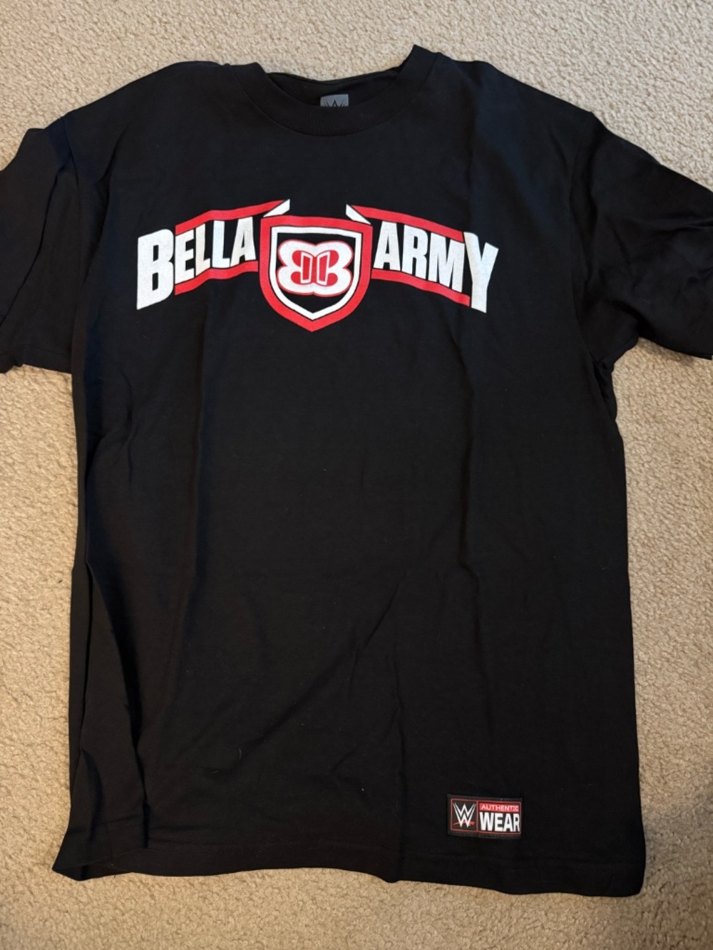 WWE Bella Twins Bella Army T-shirt sized Large
